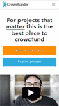 Mobile Screenshot of crowdfunder.co.uk